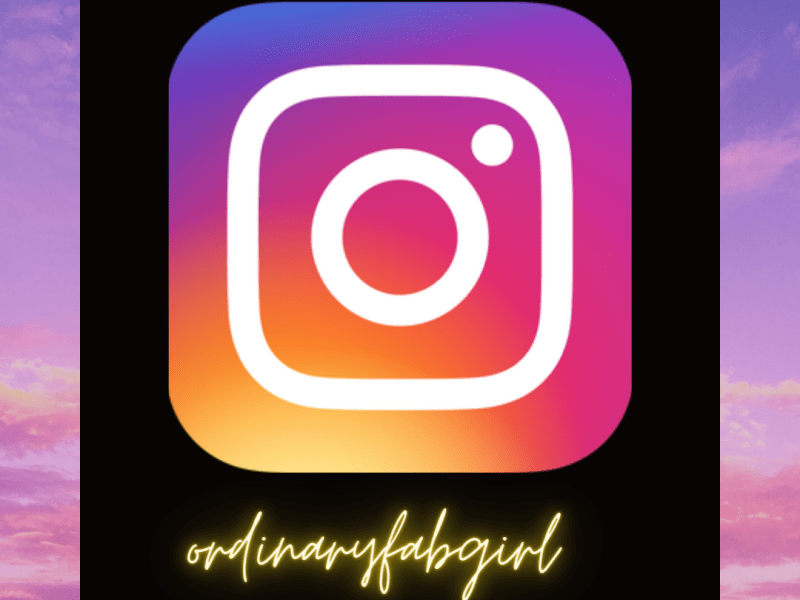 My New Blog&nbsp;Instagram!